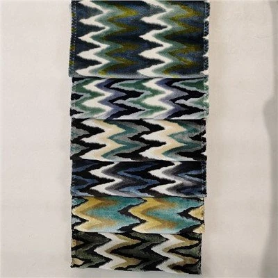 3D-värinen jacquard-kodintekstiili sohvakangas