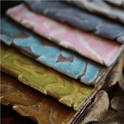 100 puuvilla Jacquard-kangas